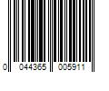 Barcode Image for UPC code 0044365005911