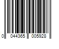 Barcode Image for UPC code 0044365005928