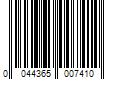 Barcode Image for UPC code 0044365007410