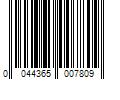 Barcode Image for UPC code 0044365007809