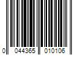 Barcode Image for UPC code 0044365010106