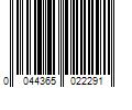 Barcode Image for UPC code 0044365022291