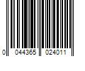 Barcode Image for UPC code 0044365024011