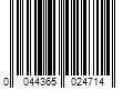 Barcode Image for UPC code 0044365024714