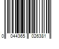 Barcode Image for UPC code 0044365026381