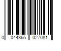 Barcode Image for UPC code 0044365027081