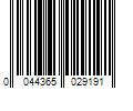 Barcode Image for UPC code 0044365029191