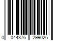 Barcode Image for UPC code 0044376299026