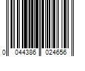 Barcode Image for UPC code 0044386024656