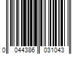 Barcode Image for UPC code 0044386031043