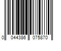 Barcode Image for UPC code 0044386075870