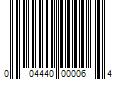 Barcode Image for UPC code 004440000064