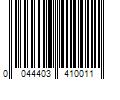 Barcode Image for UPC code 0044403410011