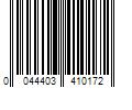 Barcode Image for UPC code 0044403410172