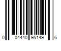 Barcode Image for UPC code 004440951496