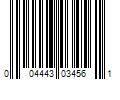 Barcode Image for UPC code 004443034561