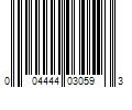 Barcode Image for UPC code 004444030593