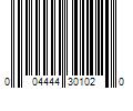 Barcode Image for UPC code 004444301020