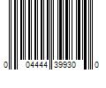 Barcode Image for UPC code 004444399300