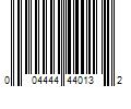 Barcode Image for UPC code 004444440132