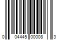 Barcode Image for UPC code 004445000083