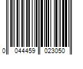 Barcode Image for UPC code 0044459023050