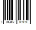 Barcode Image for UPC code 0044459063698