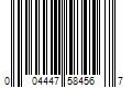 Barcode Image for UPC code 004447584567