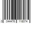 Barcode Image for UPC code 0044476118074