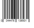 Barcode Image for UPC code 0044476136931