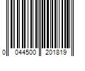 Barcode Image for UPC code 0044500201819