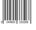 Barcode Image for UPC code 0044500333268