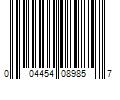 Barcode Image for UPC code 004454089857