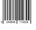 Barcode Image for UPC code 0044549114309