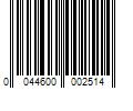 Barcode Image for UPC code 0044600002514