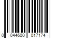 Barcode Image for UPC code 0044600017174