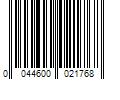 Barcode Image for UPC code 0044600021768