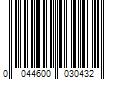 Barcode Image for UPC code 0044600030432