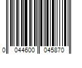 Barcode Image for UPC code 0044600045870