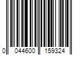 Barcode Image for UPC code 0044600159324