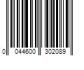 Barcode Image for UPC code 0044600302089