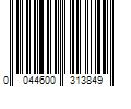 Barcode Image for UPC code 0044600313849