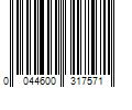 Barcode Image for UPC code 0044600317571