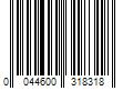 Barcode Image for UPC code 0044600318318