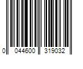 Barcode Image for UPC code 0044600319032