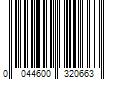 Barcode Image for UPC code 0044600320663