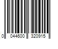 Barcode Image for UPC code 0044600320915