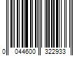 Barcode Image for UPC code 0044600322933