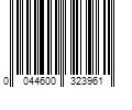 Barcode Image for UPC code 0044600323961