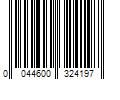 Barcode Image for UPC code 0044600324197